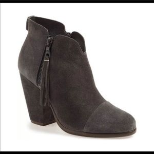 Rag and bone brand new booties grey suede